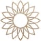 Ekena Millwork Daisy Wood Fretwork Pierced Ceiling Medallion, Red Oak, 30"OD x 10 1/2"ID x 1/4"T CMWP30X30X0250DARO - alternate 1